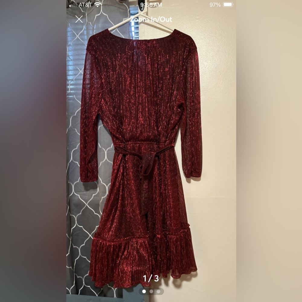 New Vera Wang Glitter Dress XXL